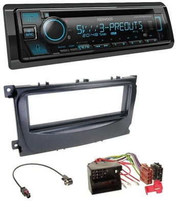 Kenwood Bluetooth USB CD MP3 DAB Autoradio für Ford Focus C-Max Galaxy ab 2007 s - Bild 1 von 4