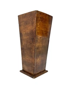 Portaombrelli in legno 1930 Art deco umbrella stand razionale - Foto 1 di 17