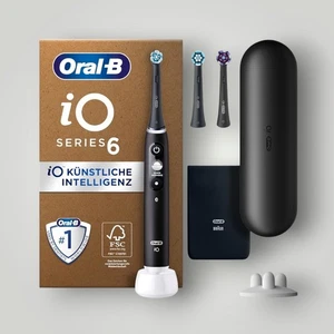 Oral-B iO Series 6 Plus Black Lava - 5 Putzmodi, Reiseetui, Smart Drucksensor - Bild 1 von 1
