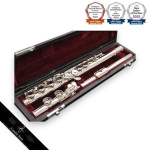 J.Michael JFL50CE Flute Set Silver Lip Plate with 3Year Support - Picture 1 of 4