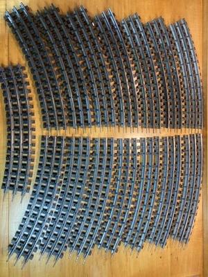 K-Line 042 Super K изогнутый трек лот (15) пятнадцать штук с булавками - Изображение 1 из 4