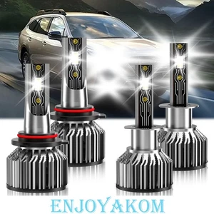 For Subaru Legacy 2000-2003 2004 4x Car LED Headlights Bulb High Low Beam 6500K - Picture 1 of 11