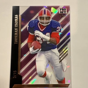 2024 Pro Set Pure Crystal 3 /15 Thurman Thomas - Picture 1 of 3