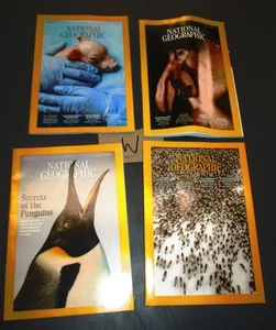 LOT x 4 National Geographic Magazin Rückenausgaben alle 2025 gemischt - Bild 1 von 1
