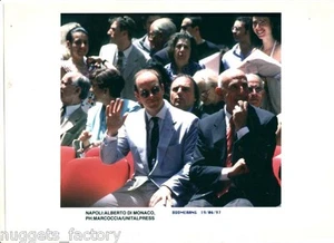 Original Photo Monaco Prince Albert - UEFA Foot 1997 - Milan ( 115 ) - Picture 1 of 1