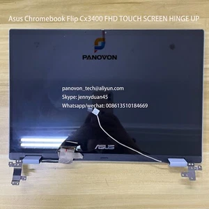 BISAGRA PANTALLA TÁCTIL ASUS CHROMEBOOK FLIP CX3 CX3400 FHD LCD 90NX04A1-R20010 - Imagen 1 de 2