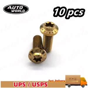 Tornillo pernos de rotor de freno delantero M8x22 para Yamaha XP T-MAX 500 04-07 530 2012-2019 - Imagen 1 de 11