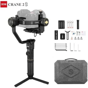 ZHIYUN CRANE 2S 3-Axis Stabilizer Gimbal for DSLR Camera BMPCC 6K Canon Sony - Picture 1 of 7