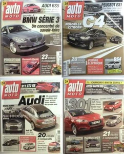 lot de 4 x Revue AUTO MOTO 181 182 183 184 année 2010 voiture DB9 Q3 france #06 - Imagen 1 de 5