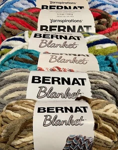 Filato coperto Bernat - 5,3 once (più colori) - nuovo - Foto 1 di 14