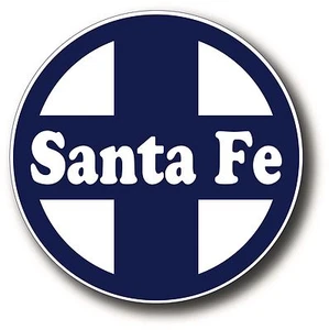 Santa Fe Vintage Railroad Railway Car Window Decal Bumper Vinyl Sticker - Picture 1 of 1