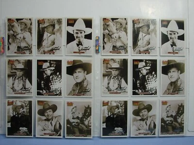 18 张卡 1991 年 CMA 乡村黄金系列 2 Max Harrison 插入套装金色和银色 — 第 1/2 张图片