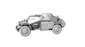Sd.Kfz-223. WWII ALEMANIA. Compatible con: Bolt Action, Chain of Command,etc - Imagen 1 de 5