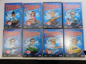 LES SENTINELLES THE L'AIR - THUNDERBIRDS 32 EPISODES ENGLISH + FRANCAIS + 2 BOOK - Picture 1 of 8