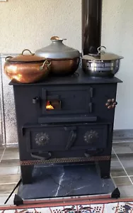 Handmade Oven Stove and Bread Baking Oven, Wood and Charcoal Fired Kitchen Oven - Picture 1 of 7