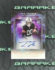 2023 Panini Origins Tre Tucker RC Rookie Autographs Base On Card Raiders