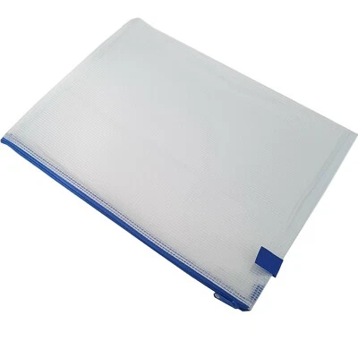 A4 Tuff Bag Zip Wallet Heavy Duty Strong Waterproof Folder Bags Reinforced - Image 1 of 3