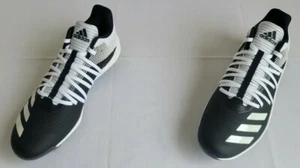 Men Sz 6.5 Black White Adidas Adizero Afterburner 6 Baseball Metal Cleats DB3433 - Picture 1 of 8