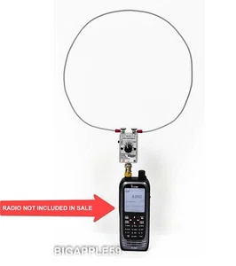 Antenna ad anello personalizzabile HF attiva per ricevitore radio scanner portatile - Foto 1 di 4