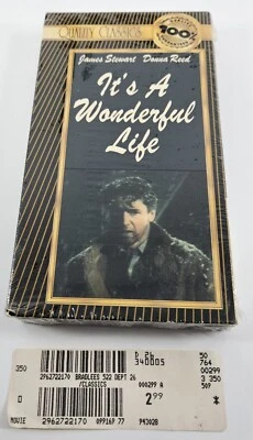 It's a Wonderful Life VHS 1988 Black and White Quality Classics RARE - Image 1 of 4