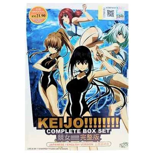 Anime DVD Keijo!!!!!!!! - Complete Box Set (Vol. 1-12 End) Englis Dub + Subtitle - Picture 1 of 5