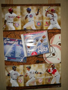 2007 MLB SUPERSTARS POSTER 22x34 DAVID ORTIZ AROD PUJOLS GUERRERO MORE MAN CAVE - Picture 1 of 1