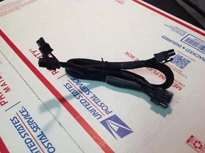 Fit Corsair RM750 RM850 80 Plus 8 PIN TO DUAL 8 PIN PCIE VIDEO Card Power Cable - Picture 1 of 1