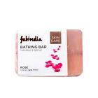 Fabindia Lot of 2 Rose Bathing Bars or soaps 200gms soft skin face body care AUD