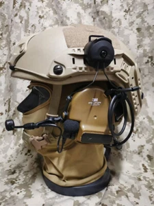 Comtac XPI VI Zestaw słuchawkowy z redukcją szumów Taktyczny zestaw słuchawkowy do kasku komunikacyjnego - Zdjęcie 1 z 18