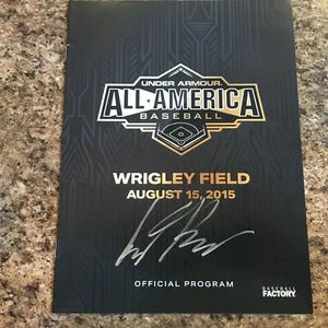 Seth Beer Signed 2015 Under Armour All American Game Program Astros Diamondbacks - Picture 1 of 1
