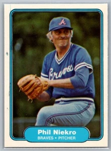 Fleer Phil Niekro 1981 #242 - Imagen 1 de 2