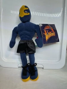 2000 Very Rare Golden State Warriors "Thunder" Mascot Plush Stuffed Figure 8" - Picture 1 of 10
