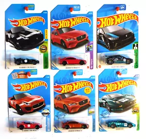 Hot Wheels "Jaguar" - F-type Project 7/ XE SV Project 8/XJ220/l-Pace e Trophy. - Foto 1 di 7
