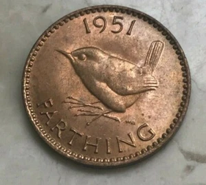 Gran Bretaña 1951 1 One Farthing - Imagen 1 de 2