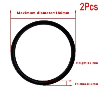 2 PIEZAS 186 MM Cambiador de Neumáticos Cilindro de Aire Junta O Sello Interruptor de Cuentas Repuesto Foto 1 de 2