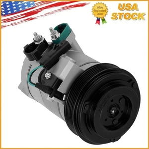 AC A/C Compressor Fits Jeep Wrangler 3.8L 2007 2008 2009 2010 2011 CO 11147JC - Picture 1 of 8
