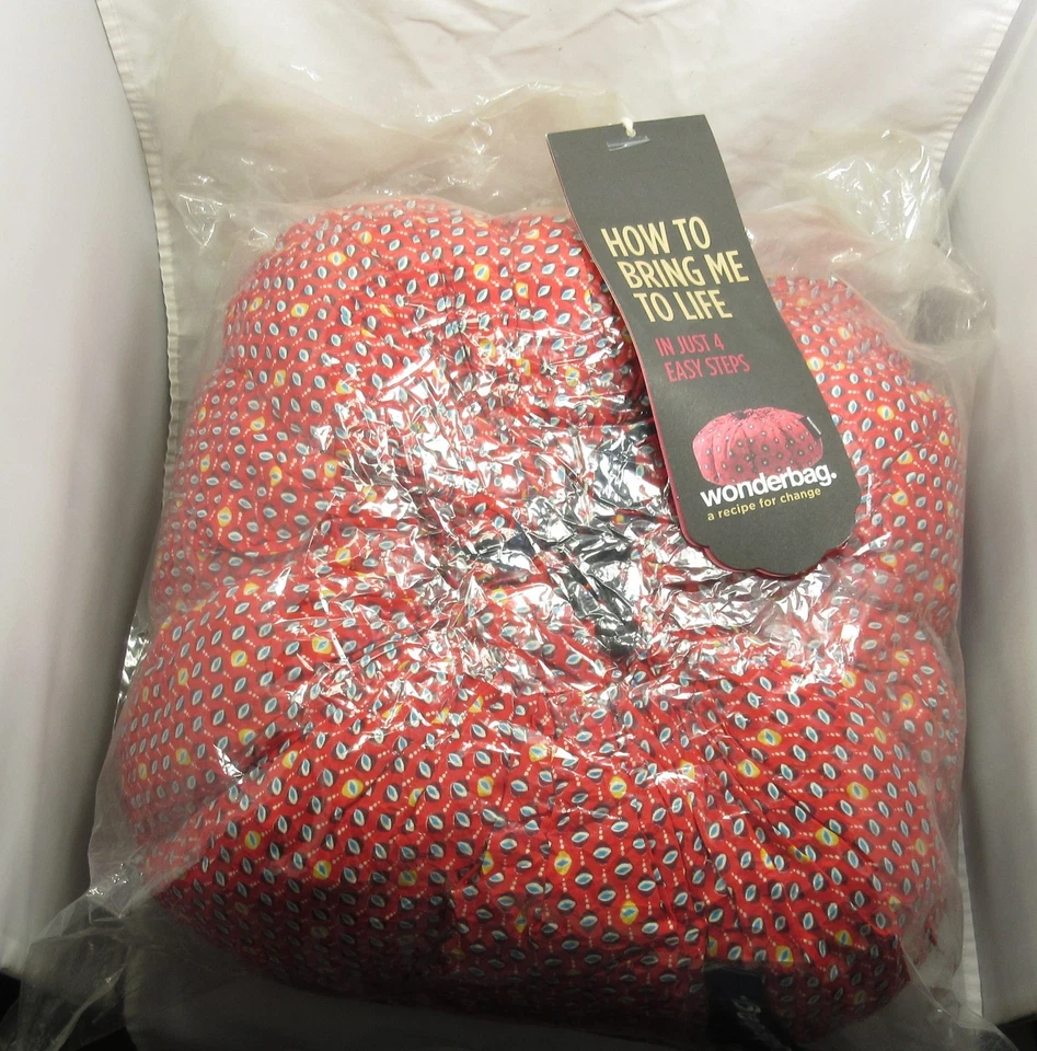 WONDERBAG 绝缘便携式慢炖锅非电动袋锅架红色新品 — 第 1/4 张图片