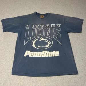 Vintage Penn State T Shirt Mens Size Large Nittany Lions Wrestling Single Stitch - Picture 1 of 9