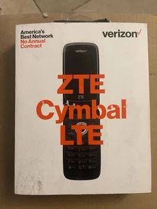 Cymbal Z233V 4G LTE Bluetooth Camera Silver Flip Phone Verizon BRAND NEW - Picture 1 of 4