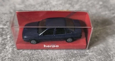 Herpa H0 2072 1:87 Opel Vectra Stufenheck blau Modellauto Pkw Präzisionsmodell - Bild 1 von 4
