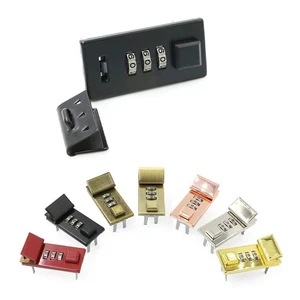 Alloy Notebook Password Lock Waterproof Alloy Lock Echanism Lock Handbag - Afbeelding 1 van 19
