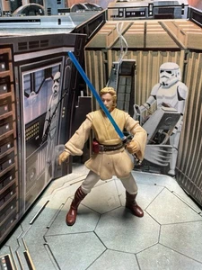 "Figura de acción Star Wars 3,75"" Obi Wan Kenobi Episodio 2 AOTC Jedi Master" - Imagen 1 de 3