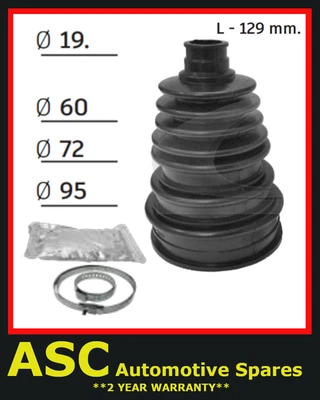 Kit de arranque CV elástico duradero - goma flexible - se adapta a Fiat Strada 78-87 Hatc Foto 1 de 4