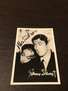 UNPOSTED MOVIE 4 X 6 POSTCARD - MARLENE DIETRICH & JAMES STEWART- #0004 - Picture 1 of 2