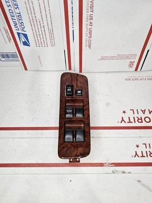 2001-2007 TOYOTA HIGHLANDER MASTER INTERRUPTOR DE JANELA DE ENERGIA GRÃO DE MADEIRA 84040-48122 - Imagem 1 de 4