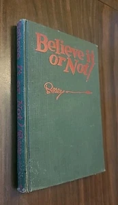 RIPLEY'S BELIEVE IT OR NOT (1929, Hardcover) Fourth Prinitng RARE - Picture 1 of 14