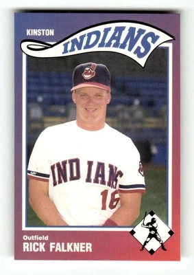 1990 Sportsprint Kinston Indians 18 Rick Falkner BXCP12 - Image 1 of 2