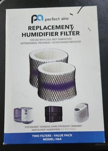 Brandneu - Perfect Aire Ersatz Luftbefeuchter Filter Vorteilspack 2 Modell: H64 - Bild 1 von 2