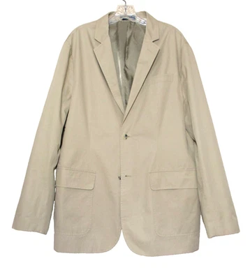 Blazer Polo Ralph Lauren Para Hombres 44R Caqui Algodón Chino Abrigo Deportivo Sin Construir Foto 1 de 4