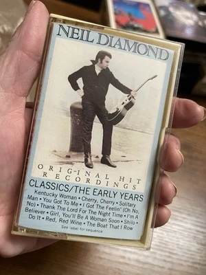 NEIL DIAMOND THE EARLY YEARS CASSETTE TAPE IN VERY GOOD CONDITION - Image 1 of 4